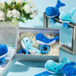 Lenwen 8 Pcs Whale Stuffed Animals Slap Bracelets for Kids Plush Animal Slap Snap Bracelets Bulk Whale Wrist Bands Adopt an Anim