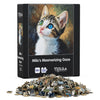 1000 Piece Cat Puzzle For Adults, Milo'S Mesmerizing Gaze, 20X28 Inches, Jigsaw Puzzles 1000 Pieces, High-Resolution 300 Dpi, In