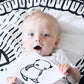 Wee Gallery Black And White Art Flash Cards For Babies, High Contrast Educational Animal Picture Cards, Baby Visual Stimulation, Brain And Memory Development In Infants And Toddlers - Baby Animals