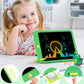 Kokodi Lcd Writing Tablet For Kids, 10 Inch Colorful Drawing Tablet, Educational Learning Kids Toys For Age 3-12 Years Old, Toddler Doodle Board,Green