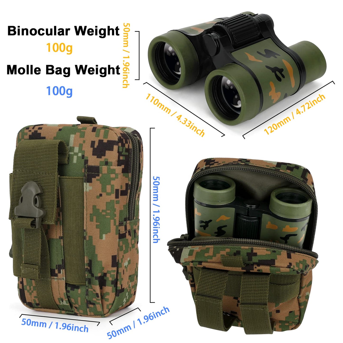 Walkie Talkies For Kids Toys For Boys Aged 5+ Outdoor Toys 2 Way Radio 22 Channel 3 Miles Range For Camp Hunt Adventure Game Birthday For Boys 6 7 8 9 10 Year Old Boys Gifts (Blue)