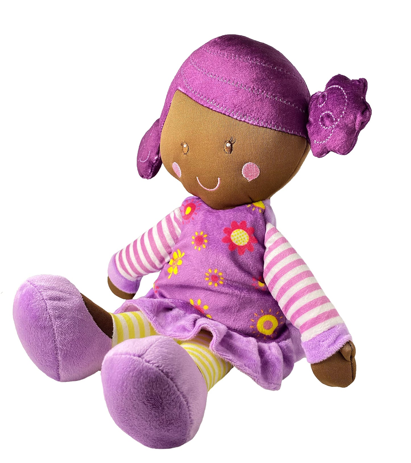 Brown Sugar Black Baby Doll African American Plush - 15'