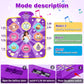 Dance Mat Toys for Kids  Purple Princess Electronic Dance Pad Game with 5 Gaming Modes  Dance Toys with LED Lights  Built-in Music  Ideas Christmas Birthday Gifts for 5+ Year Old Toddler Girls