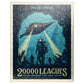 Mypuzzle 20,000 Leagues Under The Sea: Jules Verne, Vintage Poster - Premium 100 Piece Jigsaw Puzzle For Adults