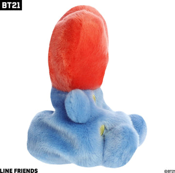 Aurora® Lovable Bt21 Palm Pals™ Tata Stuffed Animal - Collectible Fun - Delightful Cuteness - Red 5 Inches