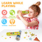 D-Fantix Classic Tin Kaleidoscope For Kids, 2 Pack Retro Toys - Educational Toys With Metal Body. Girl Birthday Party Favors Dec