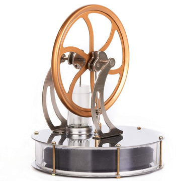 Sunnytech Low Temperature Stirling Engine Motor Steam Heat Education Model Toy Kit For Mechanical Skills (Lt001)