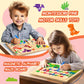 Umereact 2 In 1 Magnetic Color And Number Maze Double-Sided Abc Alphabet Puzzles Board Magnet Dinosaur Counting Maze Preschool L