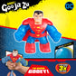 Heroes of Goo Jit Zu DC S3 Hero PK KRYPTONIAN protective covering Superman  Multicolor (41288)