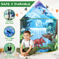 W&O Dragon Hero Play Tent with Roar Button - Epic Pop Up Tent for Boys & Girls - Perfect for Indoor & Outdoor Adventures