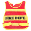 Kids Firefighter Costume Vest - Toddler Fireman Dress up for Pretend Play, Cosplay, Parties, Stage Performances - Safe Comfortab