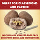 Mindware Dig It Up! Dinosaur Skeleton Eggs Excavation Kit - Comes With 12 Clay Eggs, 12 Chisel Tools And 12 Instruction Sheets
