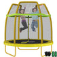 Aotob 7Ft Trampoline For Kids Toddler With Enclosure Net &Safety Pad, Mini Trampoline With Heavy Duty Frame Indoor Outdoor,Small