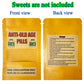PHAWNGU 4 Pack Funny Anti-Old Age Pills (Empty Pouch) - Gag Gift for Seniors, Over The Hill Birthday, Retirement Party Favor, Jo
