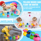 Chivao 12 Pcs Rubber Ducks With 12 Sunglasses/ Hats/ Headwear/ Scarf Small Cruise Ducks In Bulk Mini Rubber Duckies Bathtub Toys