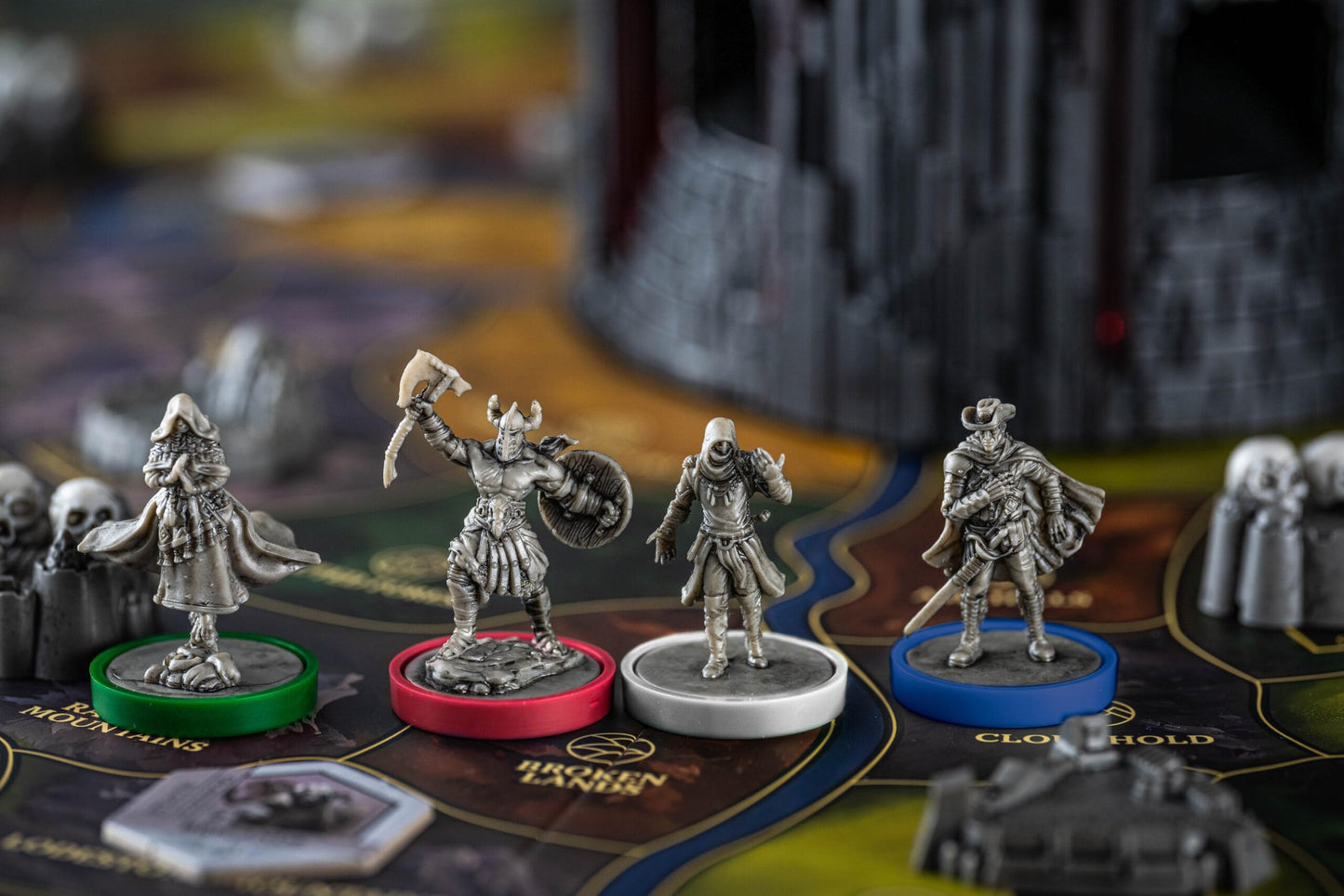 Restoration Games Return to Dark Tower Board Game - Large Black Cardboard Model REO9200