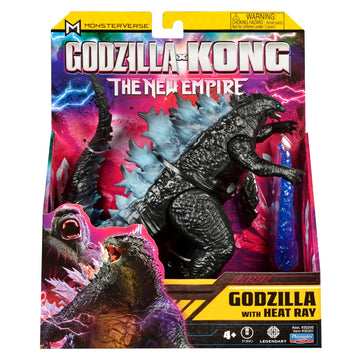 Godzilla X Kong Monsterverse 6 Inch Action Figure Basic Series With Heat Ray