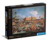 Clementoni - Museum Collection-Canaletto  Return of Bucentaur at The Molo On Ascension Day-1000 mature-themed Pieces  Art  Puzzle Paintings  Famous Paintings  Made in Italy  Multicoloured  39764