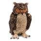 Melissa & Doug Giant Owl - Lifelike Stuffed Animal (17 Inches Tall) , Brown