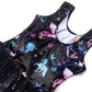 Eqsjiu Fancy Leotards For Girls Gymnastics With Skirt Size 9-10 Years Old Unicorn Mermaid Sparkly Sparkles
