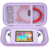 Elonbo Carrying Case Compatible With Beijue 16 Bit Handheld Games For Kids Adults, Classic Retro Video Games Travel Storage Cove