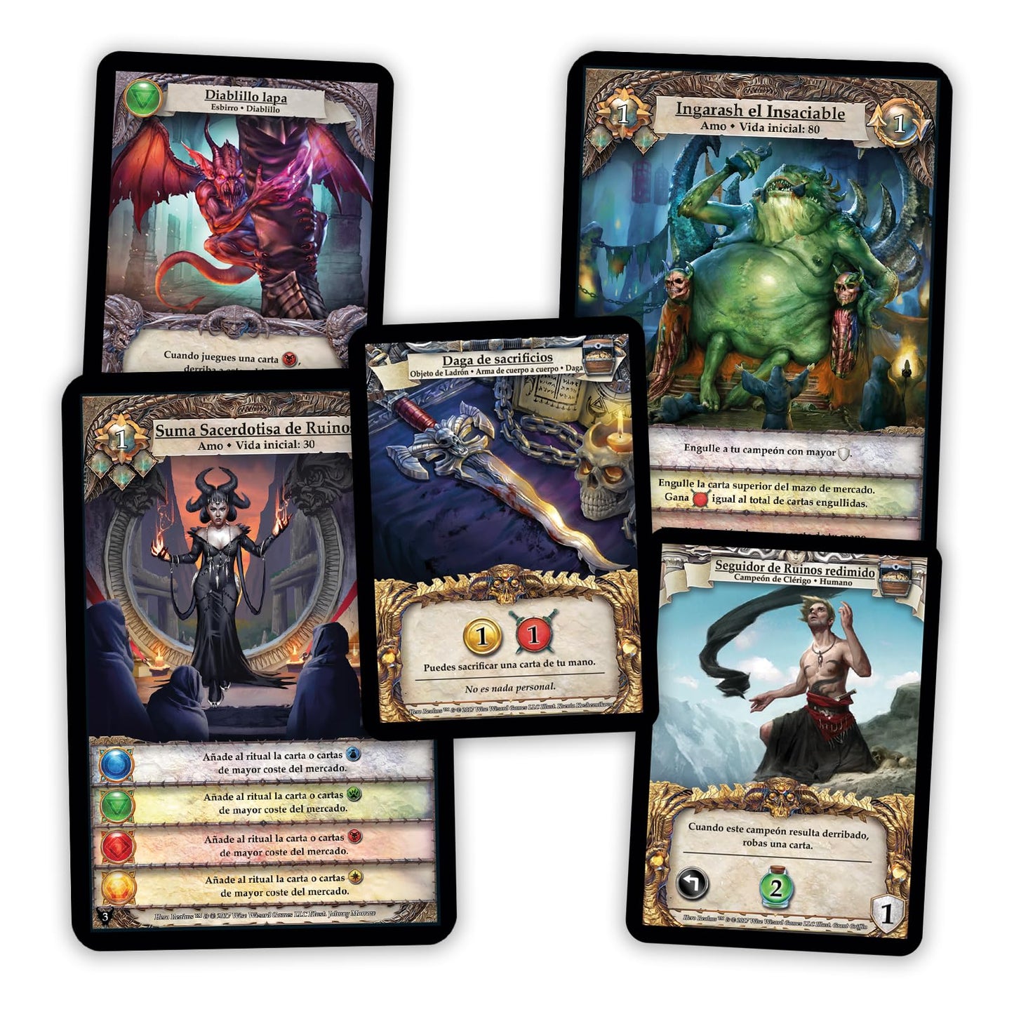Devir- Hero Realms: Thandar'S Perdition, Multicolor (Bghrui)