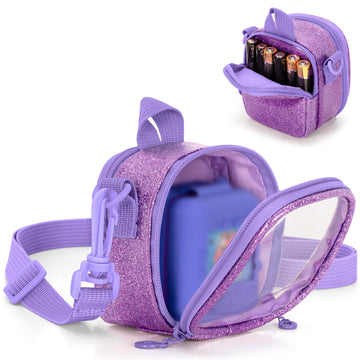 Lodrid Travel Carrying Case Compatible With Bitzee Interactive Toy Digital Pet, Storage Bag With Adjustable Shoulder Strap For V