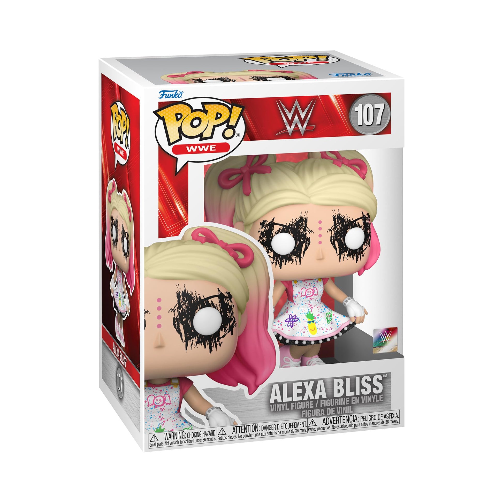 Funko Pop! Wwe: Alexa Bliss - Wrestle Mania 37 With Chase (Styles May Vary)