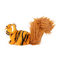 Randimals Randimini Collection Squiger - Squirrel and Tiger Floppy Plush Bean Filled Toy 6.5   Soft & Huggable  enhanced Quality Hybrid Animal Friend Encourages Adventure & Imagination