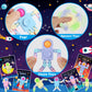 Zirseng Valentines Day Gifts For Kids Classroom - 28Pack Pop Fidget Spinners Astronaut Bulk With Unique Valentines Cards For Cla