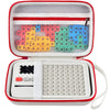Case Compatible With Giiker Super Blocks Puzzle Game, Super Slide Brain Teaser Puzzle Holder, Organizer Storage Bag For Electronic Brain Game Console & Puzzles For Kids Boys And Girls -Box Only-White