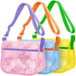 Beach Shell Bags for Holding Beach Shell, 3Pcs Seashell Collecting Bags with Adjustable Shoulder Straps, Sand Toys for Kids Pick