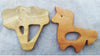 WORLD STAR INDIA Wooden Animals Unicorn,Boccoli in Natural Neem Wood Activity Game for Babies Ayurvedic Beneficial Beautiful Toy