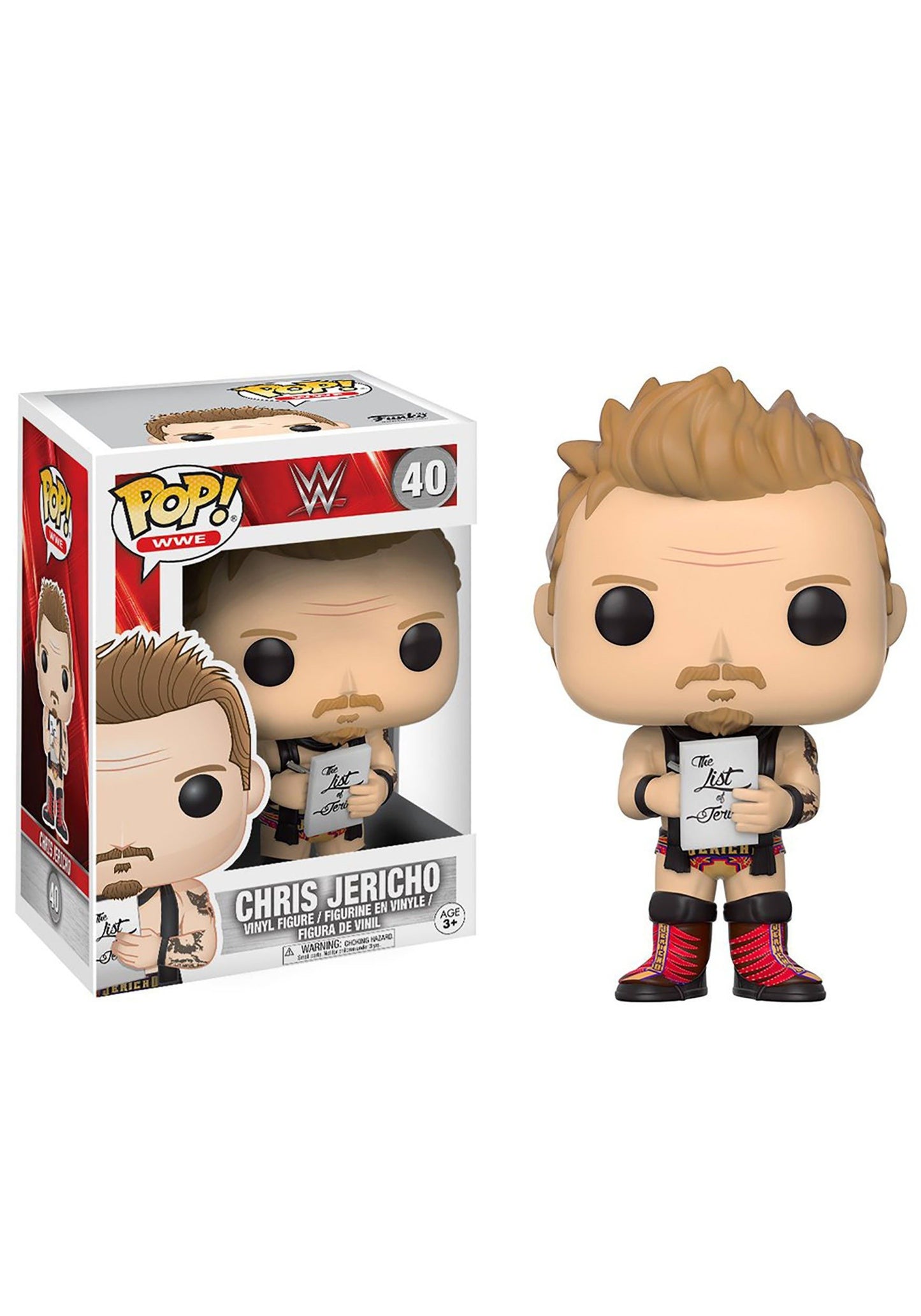 Funko Pop Wwe - Jericho Old School Toy