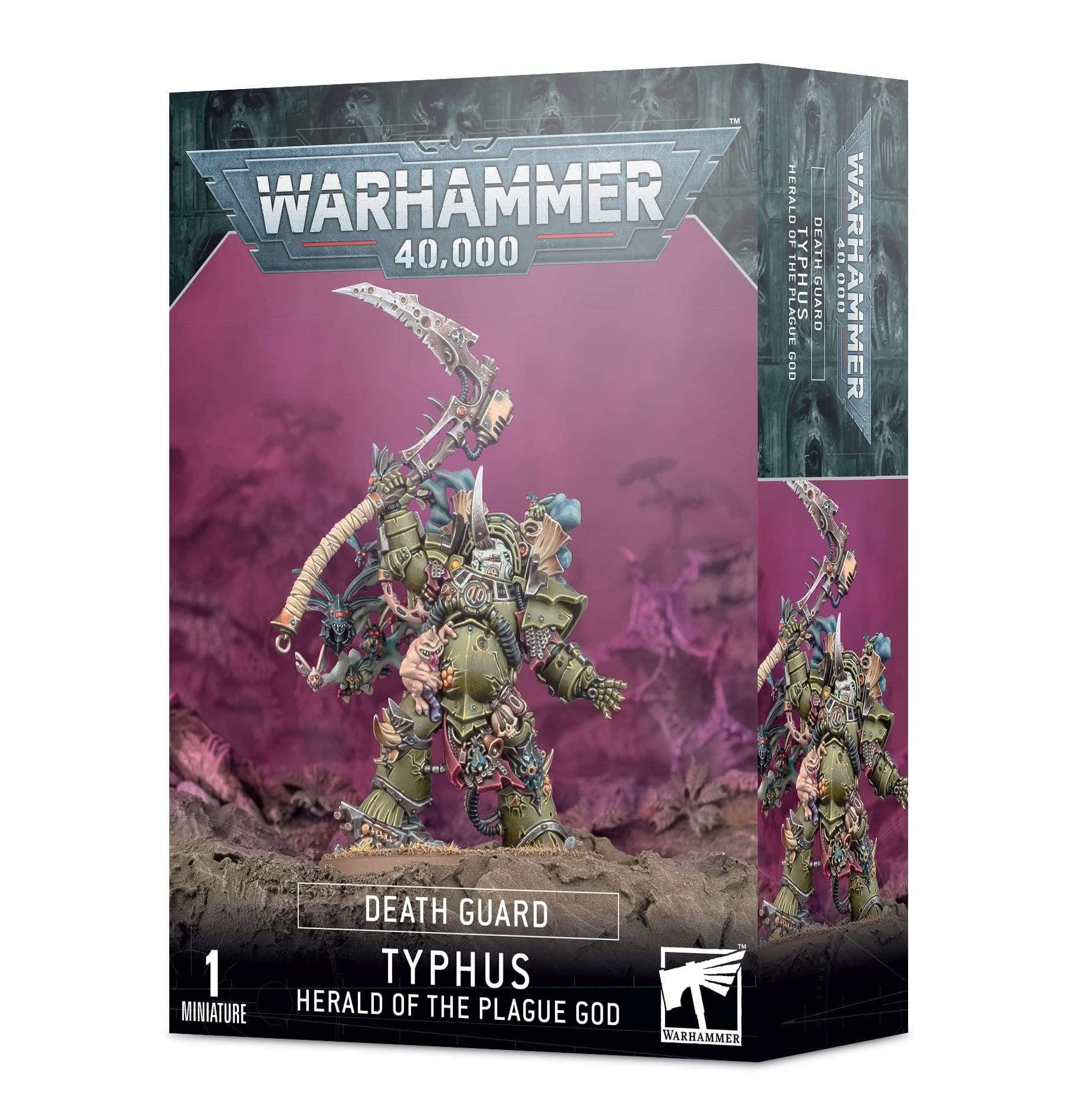 Games Workshop 99120102076 Typhus: Herald of The Plague God Miniature  Black for 12 years to 99 years