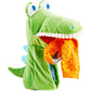 Haba Hand Puppet - Eat It Up Croco Interactive Puppet Show Toy With Belly Bag For Storytelling, Toddler Activities, Speech Therapy Toys And Pretend Play For 18 Months And Up