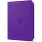 enhanced Zip Card Binder  Fabmaker 9 Pocket Trading Card Binder  PU Cover Zipper Card Collection Album  Sturdy 360 Side-Loading Card Folder Holder for MTG  TCG  Game Cards  Sports Cards  Purple