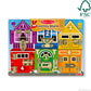 Melissa & Doug Latches Wooden Activity Board