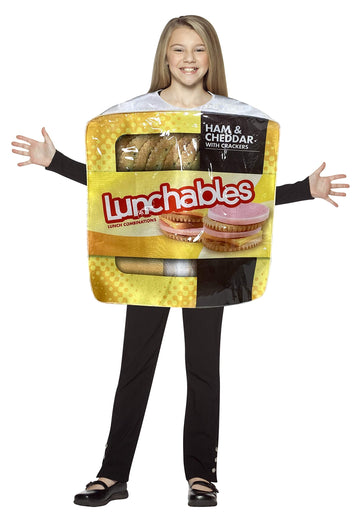 Rasta Imposta GC1702710 Kraft Lunchables Child Costume  Medium - Size 7-10