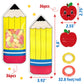 36PCS Back to School Goodie Bags Gifts Bulk: Students Teachers Party Favors, Plastic Candy Snack Pencil Treat Bag with Card, Tea