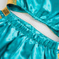 Akokvlar Girls Arabian Princess Costume Halloween Party Dress Up Outfits (Blue, 7-8 Years)