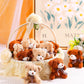 60 Pieces Mini Plush Bear Toys Bulk Soft Tiny Stuffed Bunny Doll Small Bear Animal Toys For Diy Keychain Gifts Thanksgiving Birt