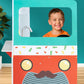 Teamson Kids My Little Helper Kids Play Taco Truck Playset with Accessories, Multicolor