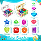 Marforever 22 Pcs Diving Gem Pool Toys, Colorful Large Acrylic Diamond Pool Gems With 2 Pirate Treasure Chest Boxes Dive Throw T