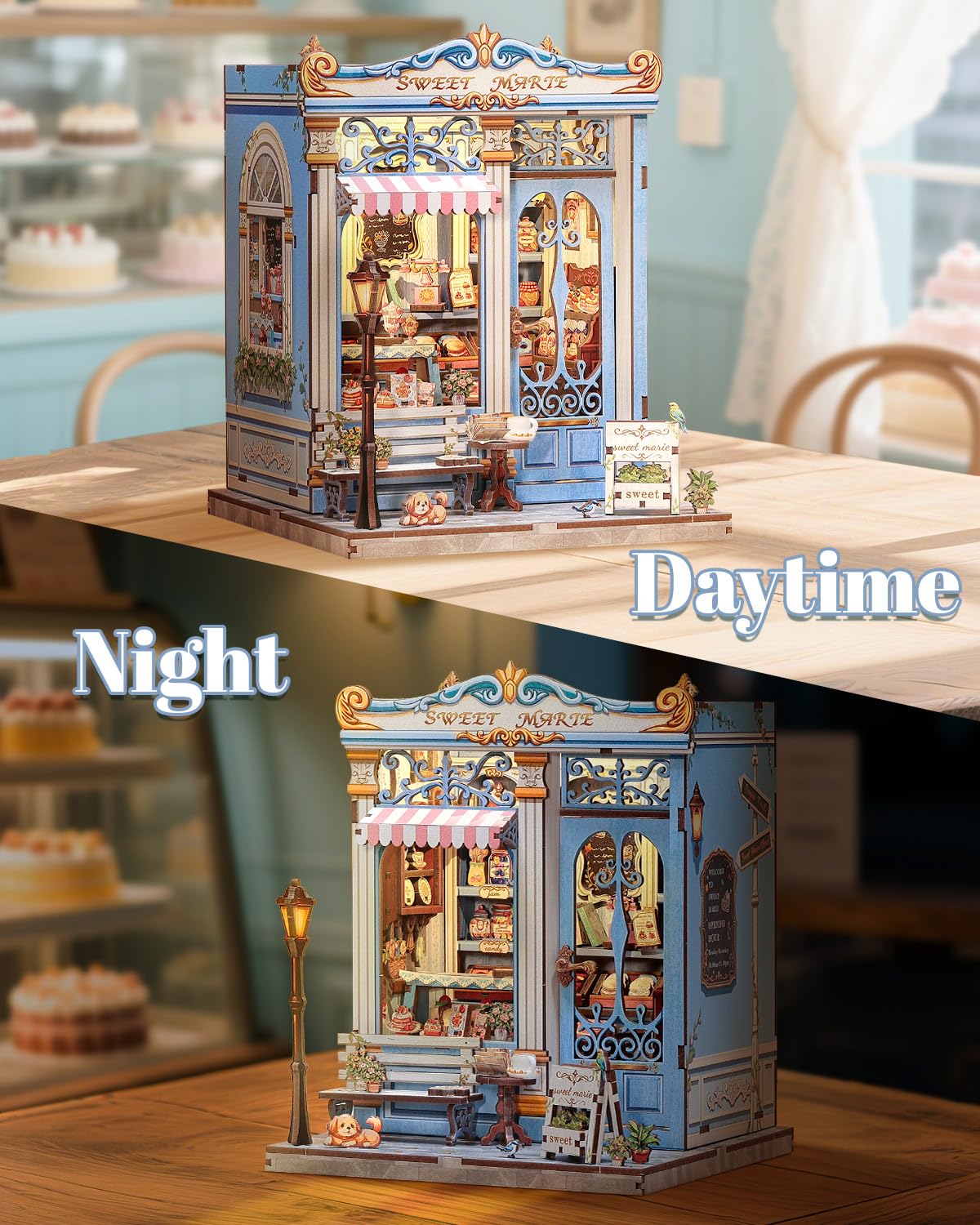 Endless Limit Book Nook Kit  DIY Miniature House Kits for mature-themed and Teens  Dollhouse Tiny Booknook Garden House Bookshelf  DIY Craft Gifts for Family and Friends (Sweet Marie)