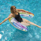 Poolcandy Sun Chair Water Raft, Multiple Chair Styles (Rainbow Haze)