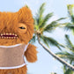 Fuggler Vacay Vibes By Zuru, Funny Ugly Monster, Plush, Collectible, Toy (Munch Munch - Ginger)