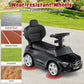 HONEY JOY Ride On Push Car, Licensed Mercedes-Benz Push Cars for Toddlers, Adjustable Canopy & Seat Storage, Horn, Toddler Push