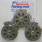 3 Mechanical Fisher's Yo Yo Fishing Reels -Package of 3 Reels- Yoyo Fish Trap -(FLAT TRIGGER MODEL)
