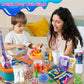 YOPINSAND Monster Slime Kit for Girls  Galaxy Slime Making Kit for Girls Boys 3-12  Glimmer Crunchy  DIY Slime Kit with Add-ins  Foam Balls  Charms  Glitters Party Favors Gift Toys for Kids